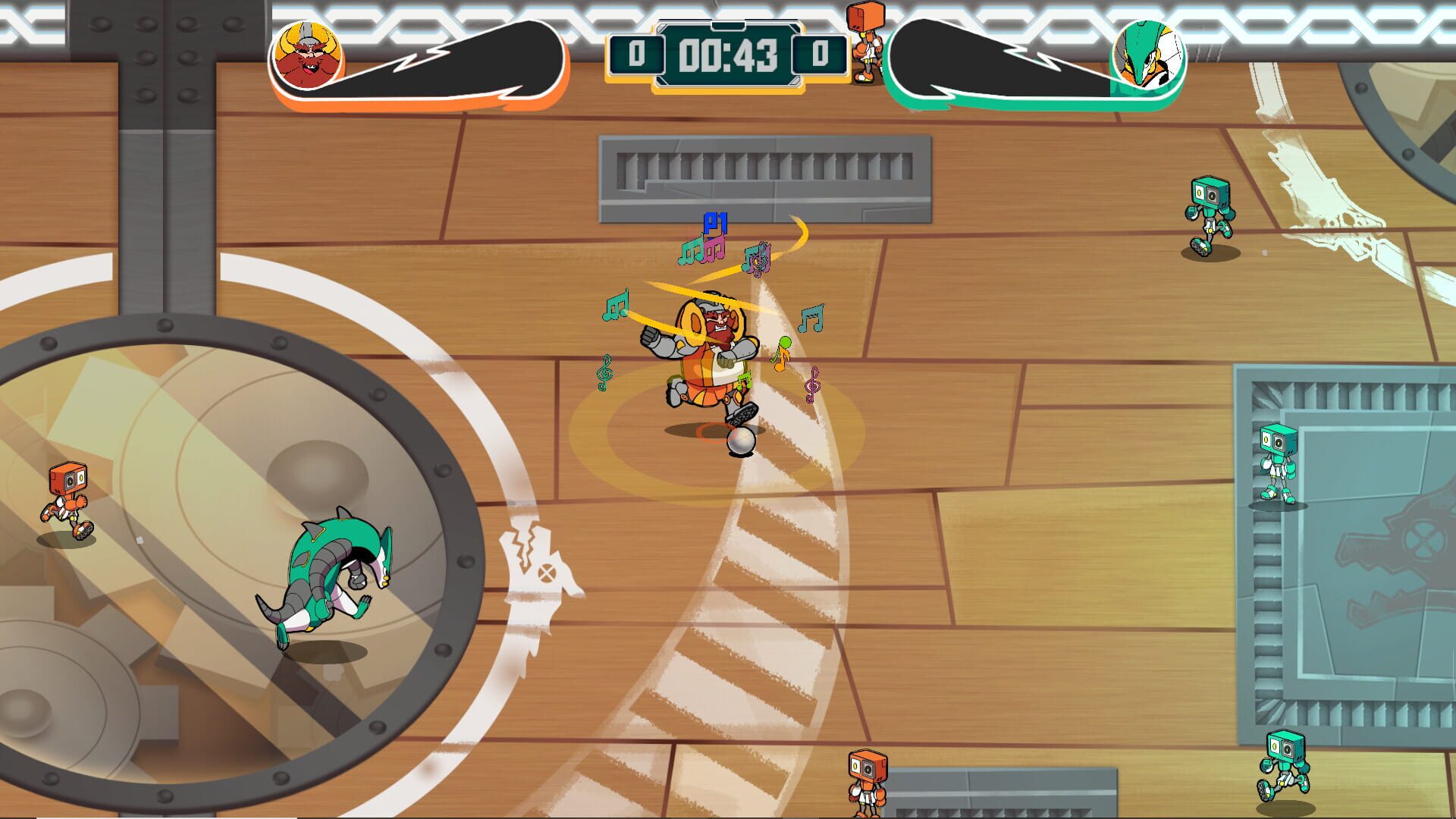 Screenshot for Star Strikers: Galactic Soccer