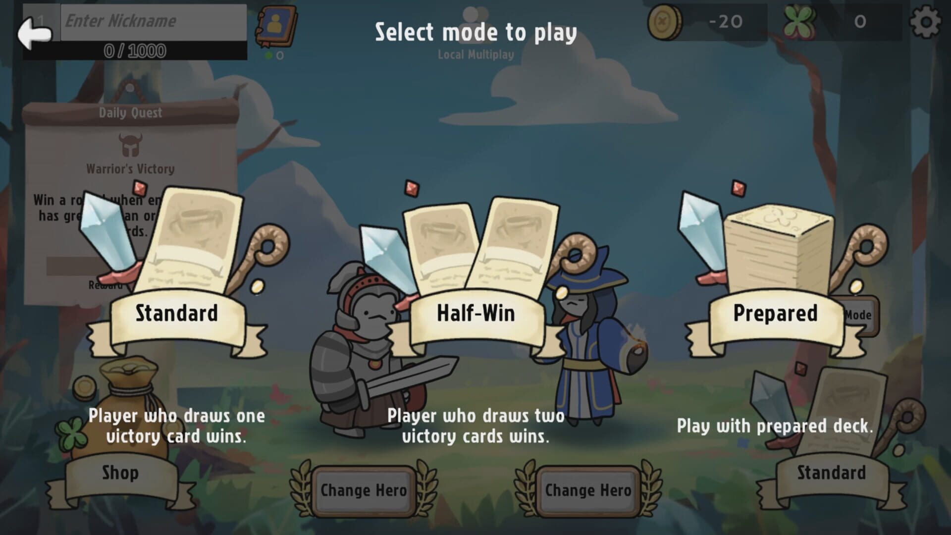 Screenshot for Lucky Heroes