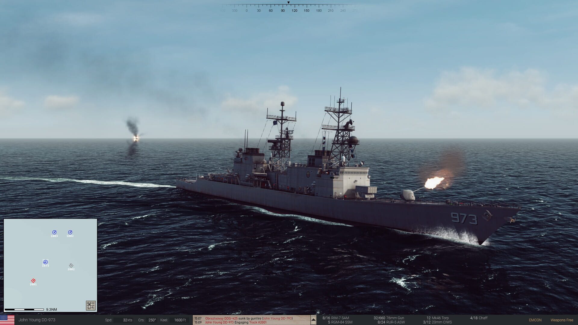 Screenshot for Sea Power: Naval Combat in the Missile Age