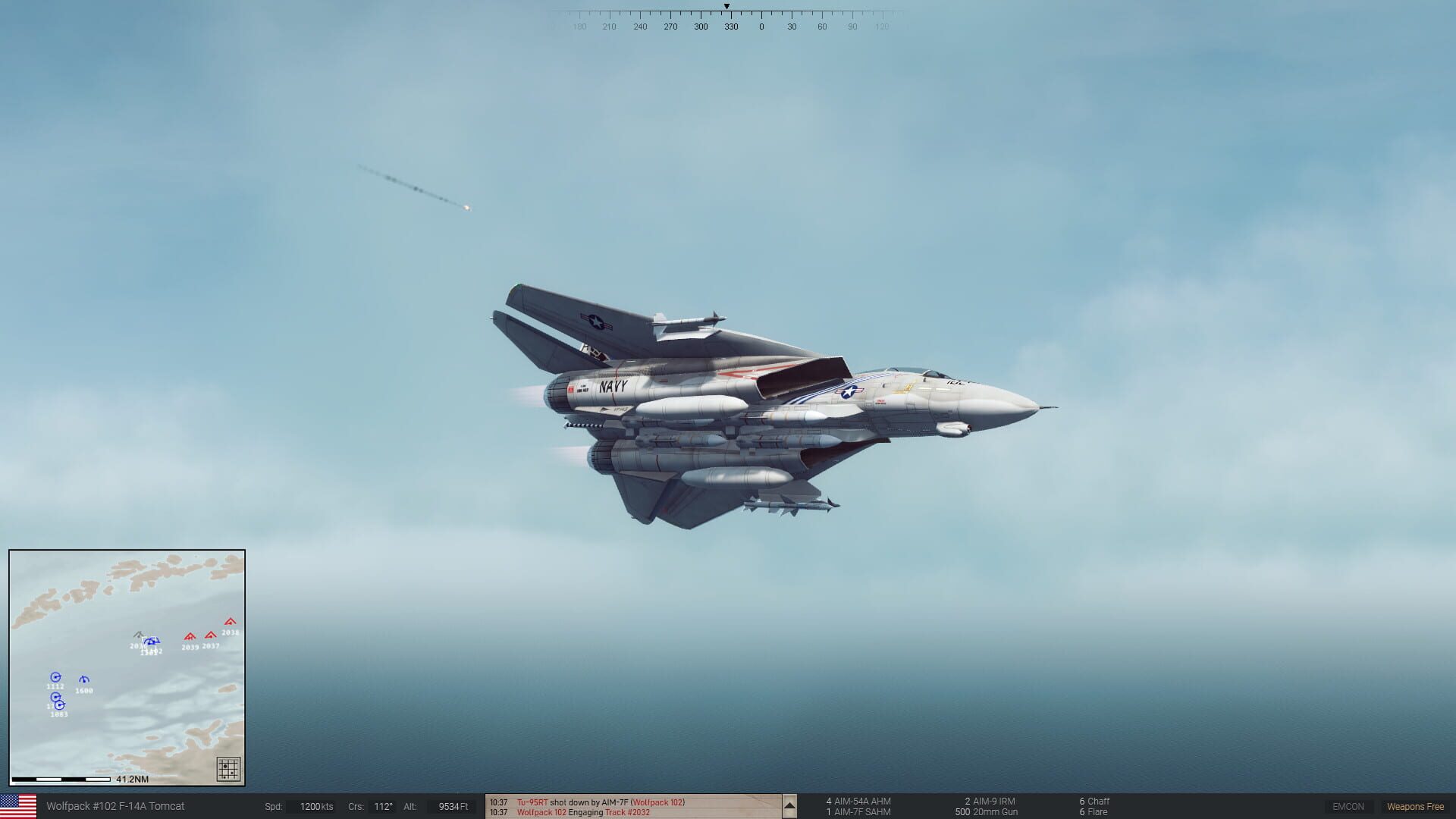 Screenshot for Sea Power: Naval Combat in the Missile Age