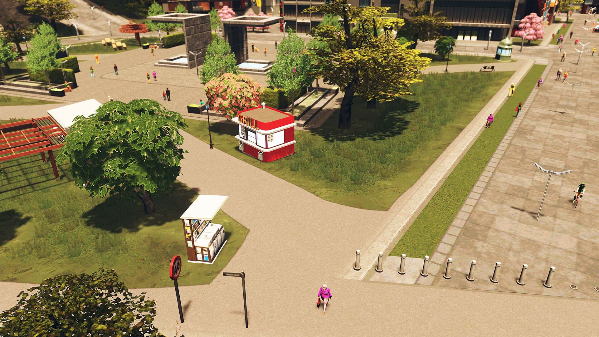 Screenshot for Cities: Skylines - Plazas & Promenades