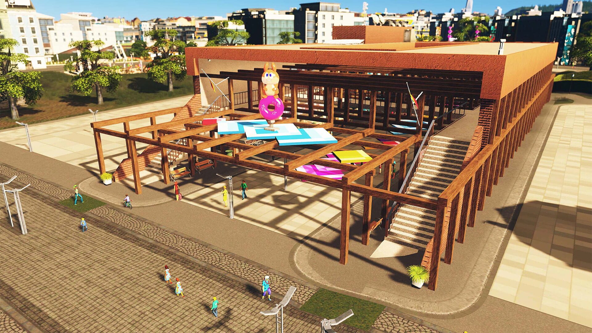 Screenshot for Cities: Skylines - Plazas & Promenades