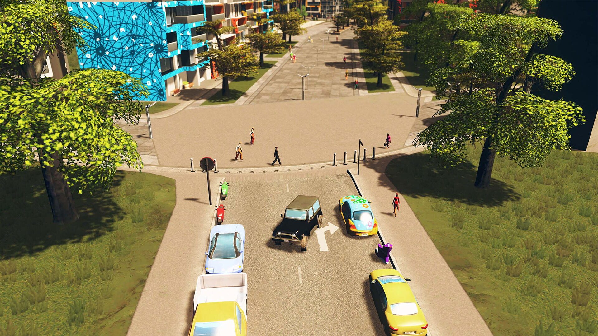 Screenshot for Cities: Skylines - Plazas & Promenades