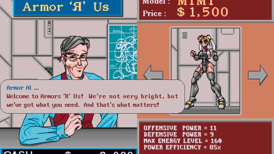 Screenshot for Metal & Lace: The Battle of the Robo Babes