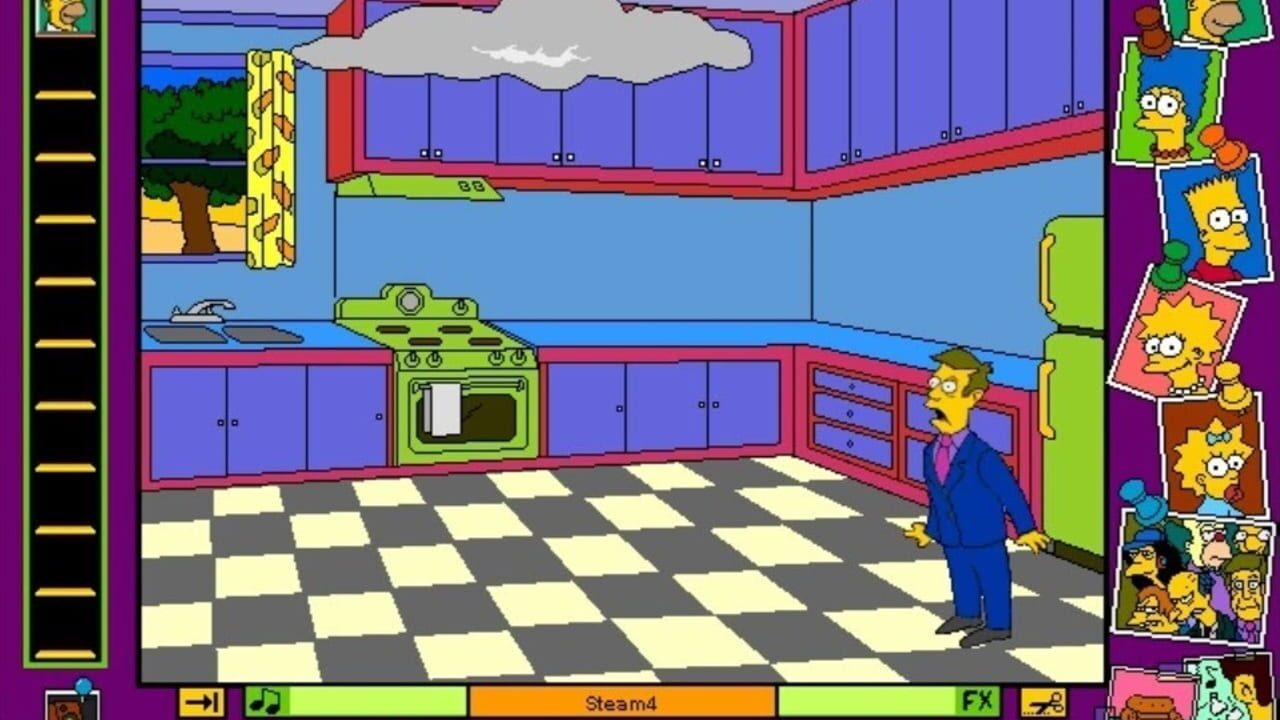 Screenshot for The Simpsons: Cartoon Studio