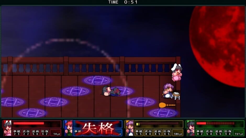 Screenshot for Touhou Daiundousai