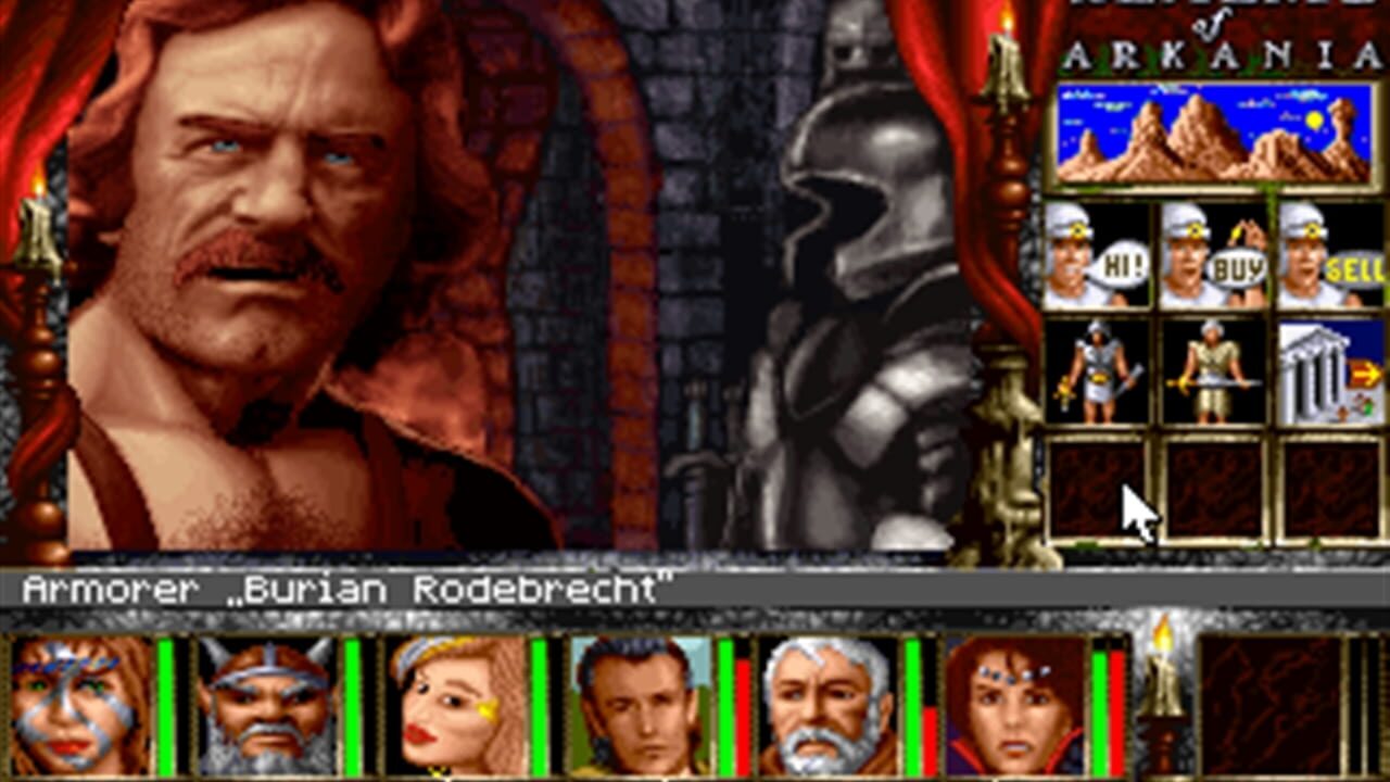 Screenshot for Realms of Arkania III: Shadows over Riva