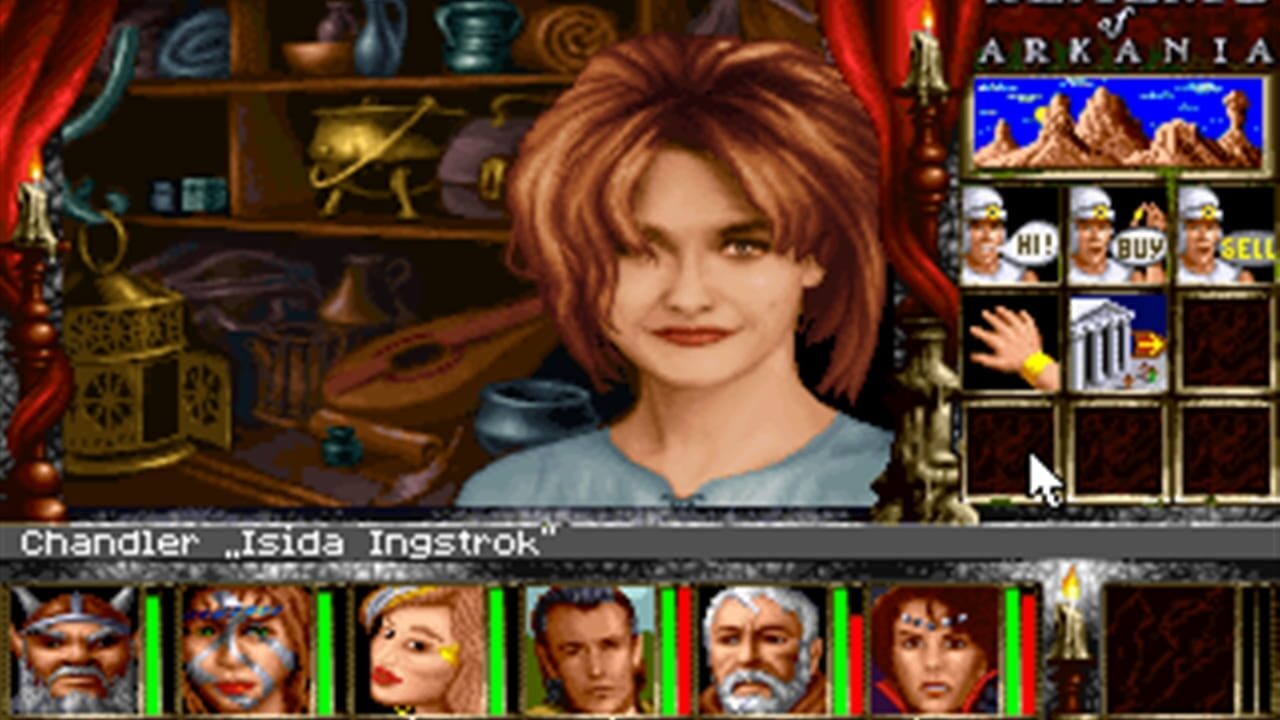 Screenshot for Realms of Arkania III: Shadows over Riva
