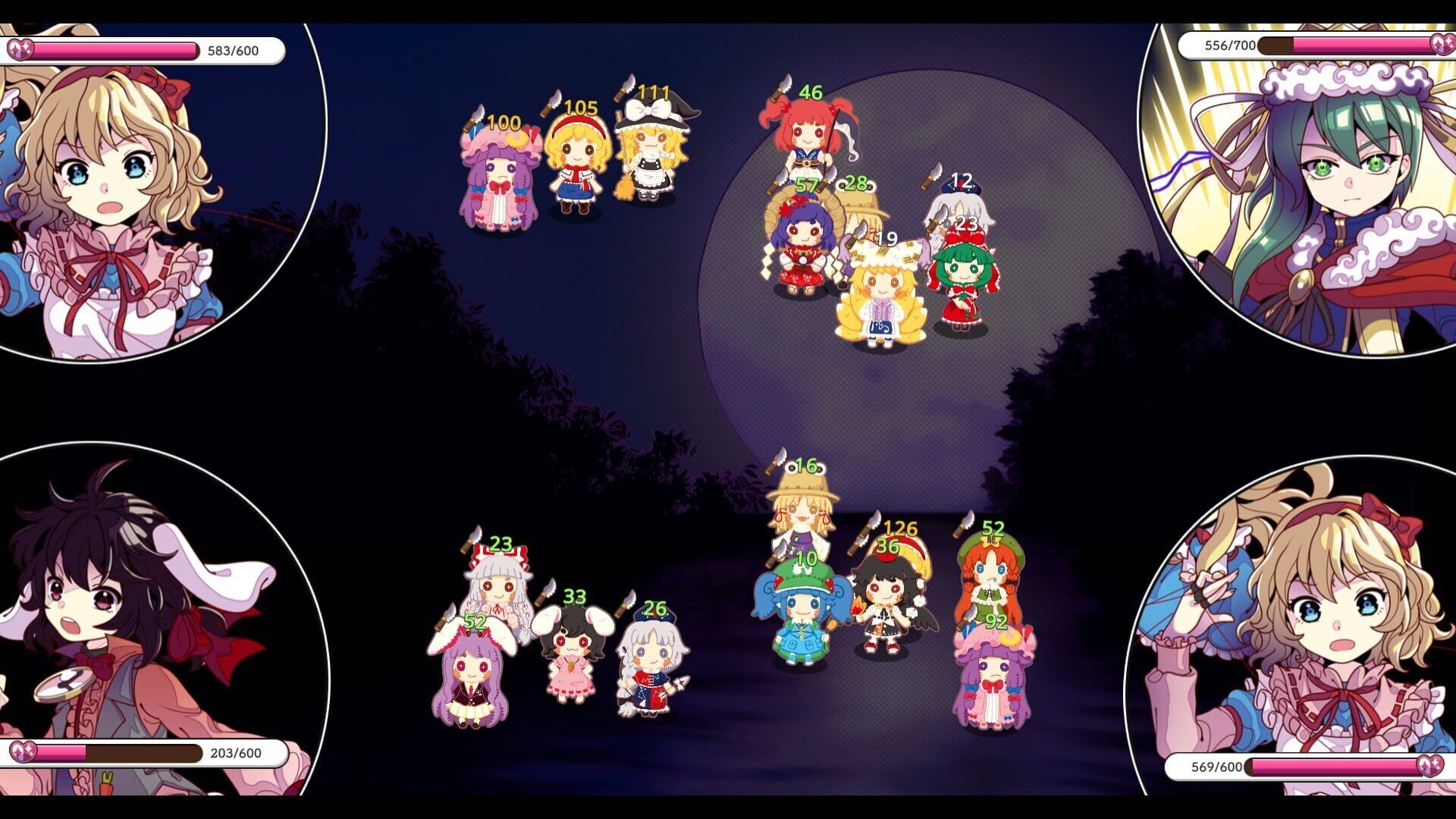Screenshot for Touhou DollDraft
