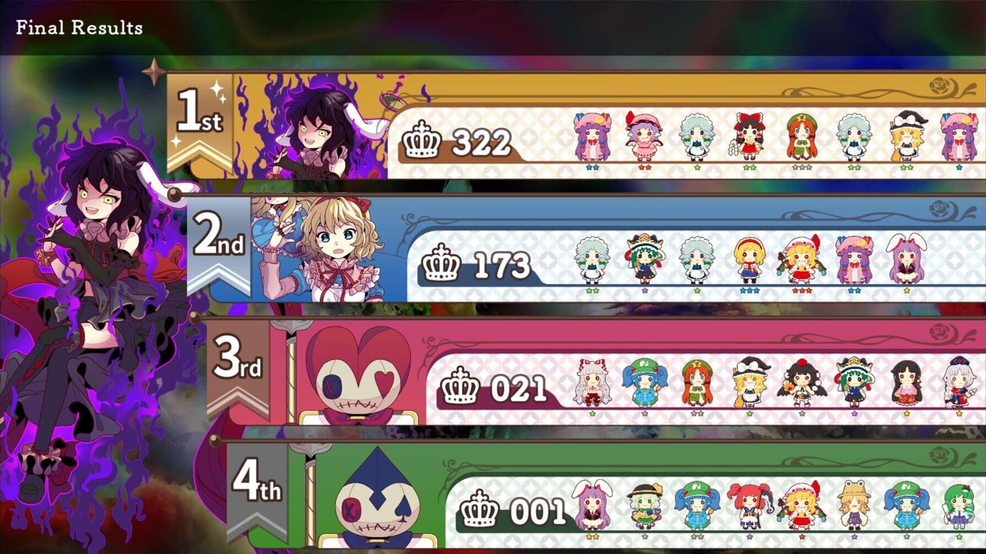 Screenshot for Touhou DollDraft