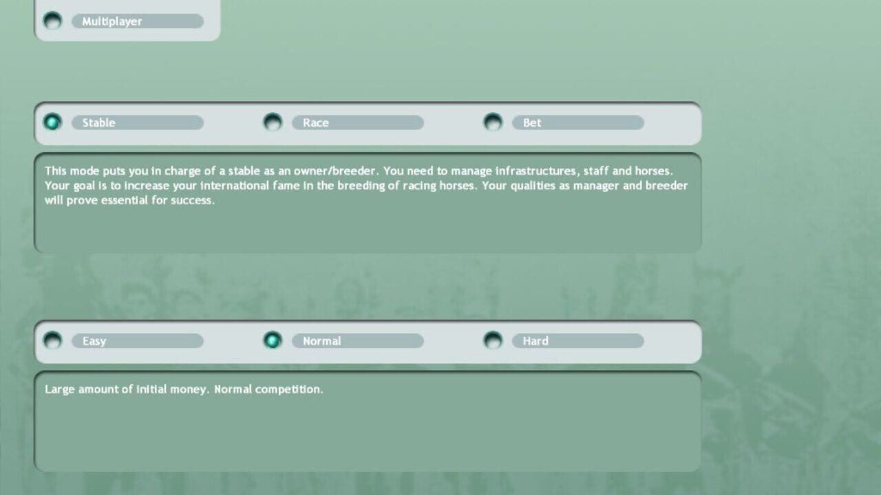 Screenshot for Final Stretch: Horse Racing Sim