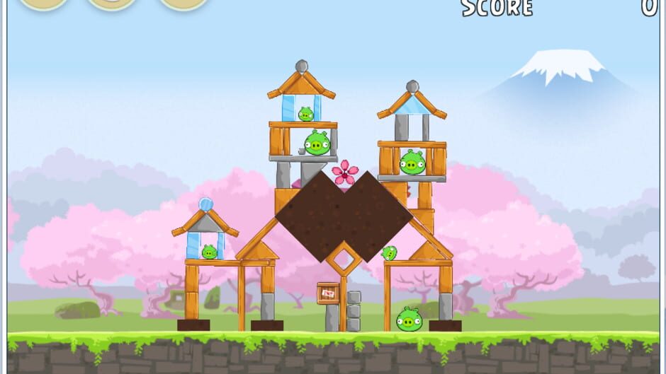 Screenshot for Angry Birds Fuji TV