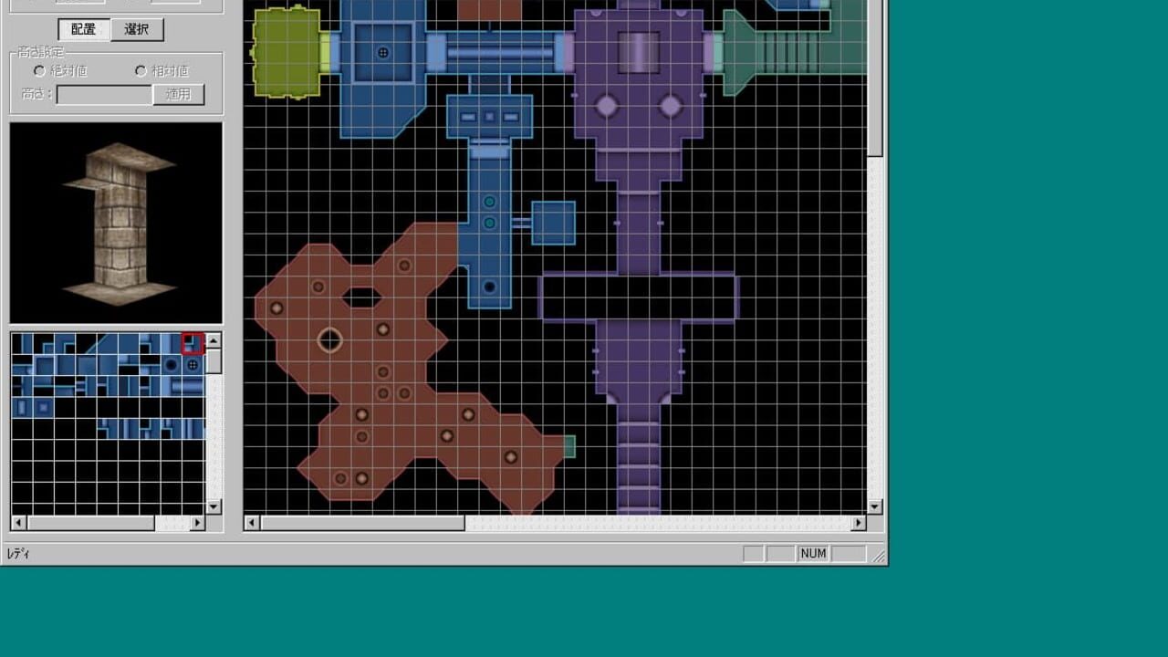 Screenshot for Sword of Moonlight King's Field Making tool