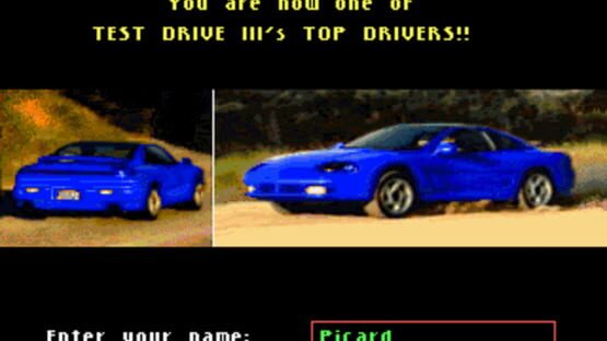 Screenshot for Road & Car: Test Drive III - The Passion: Add-On Disk 1