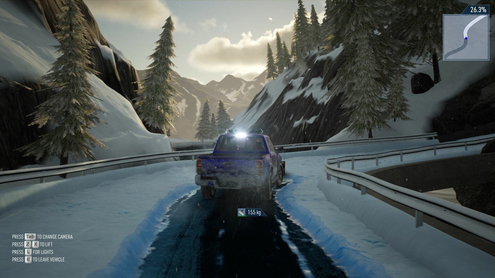 Screenshot for Snow Plowing Simulator