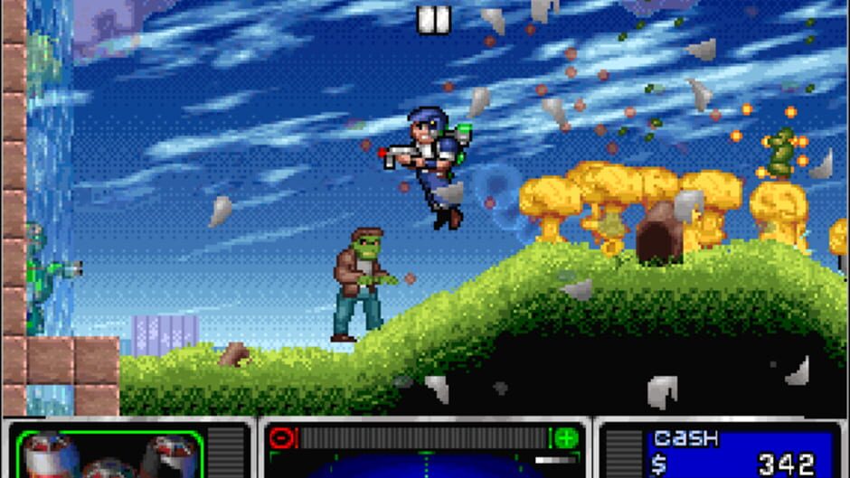 Screenshot for Halloween Harry in Zombie Wars