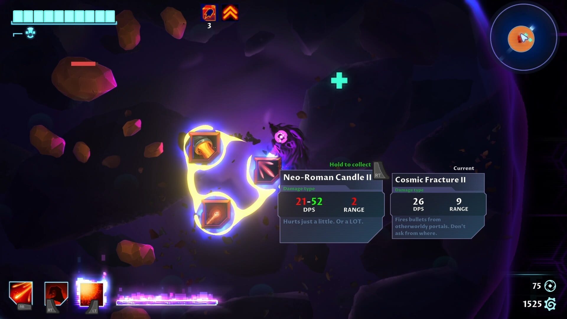 Screenshot for Galactic Glitch: Prologue