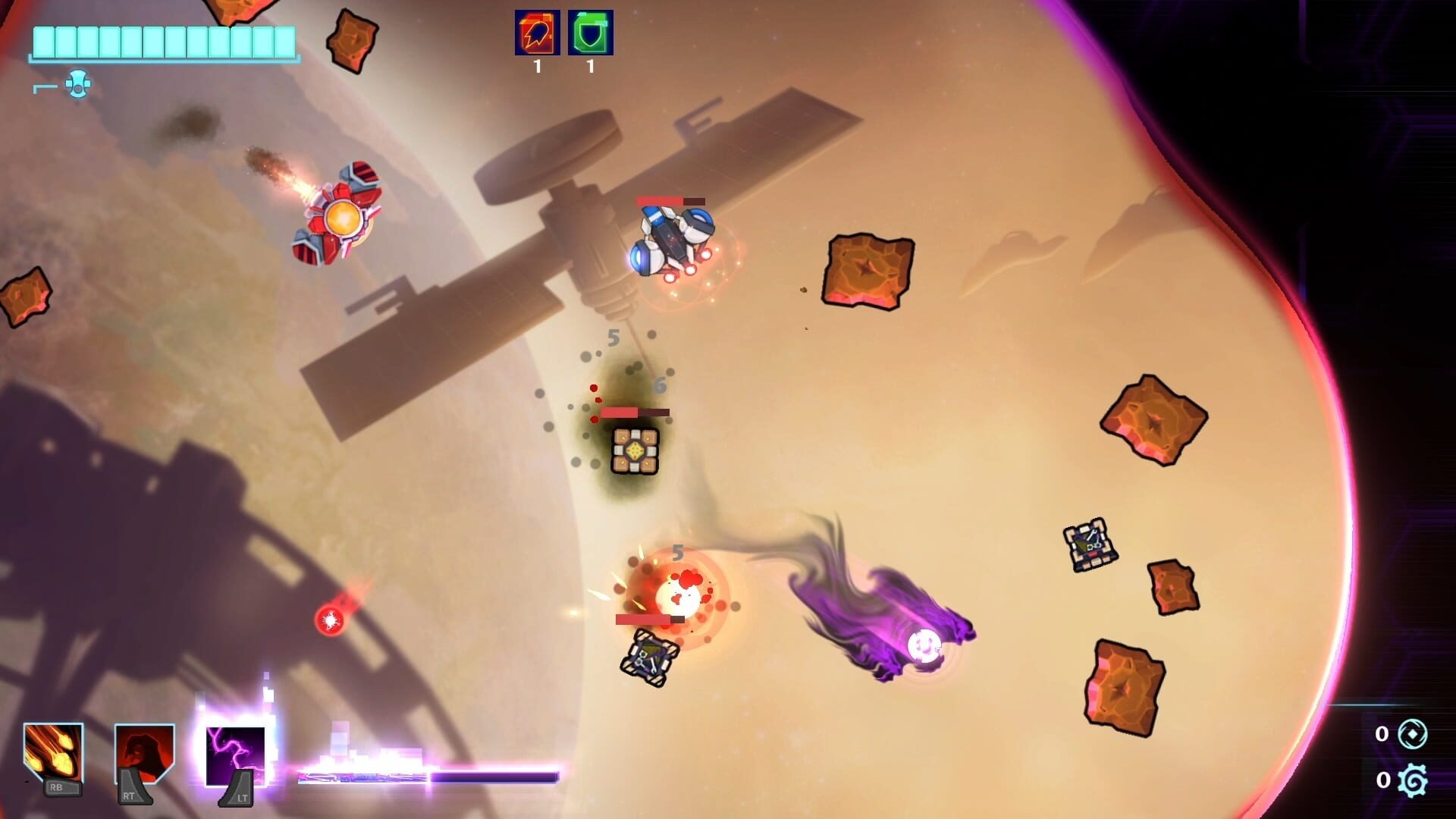 Screenshot for Galactic Glitch: Prologue