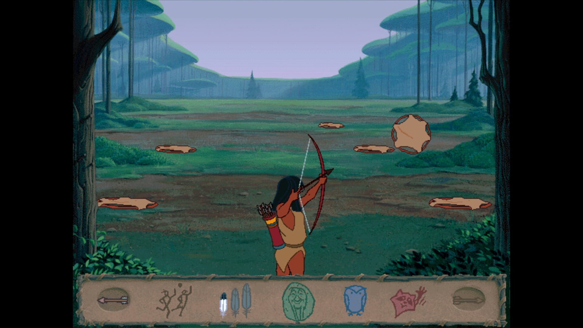 Screenshot for Disney's Animated Storybook: Pocahontas