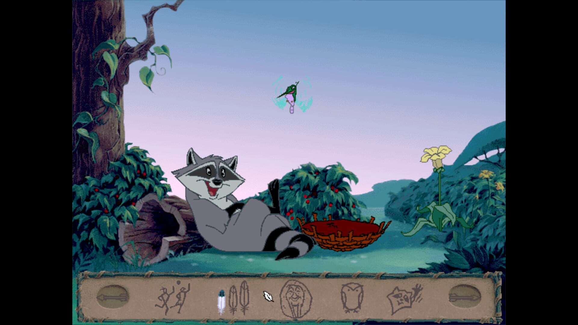 Screenshot for Disney's Animated Storybook: Pocahontas