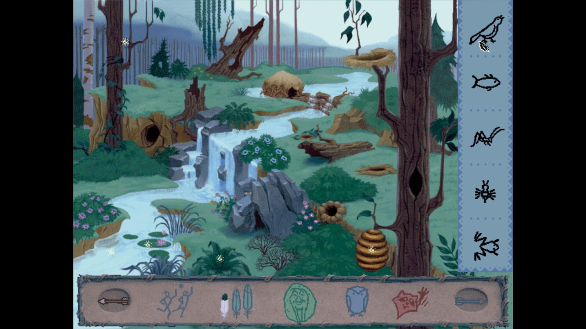 Screenshot for Disney's Animated Storybook: Pocahontas