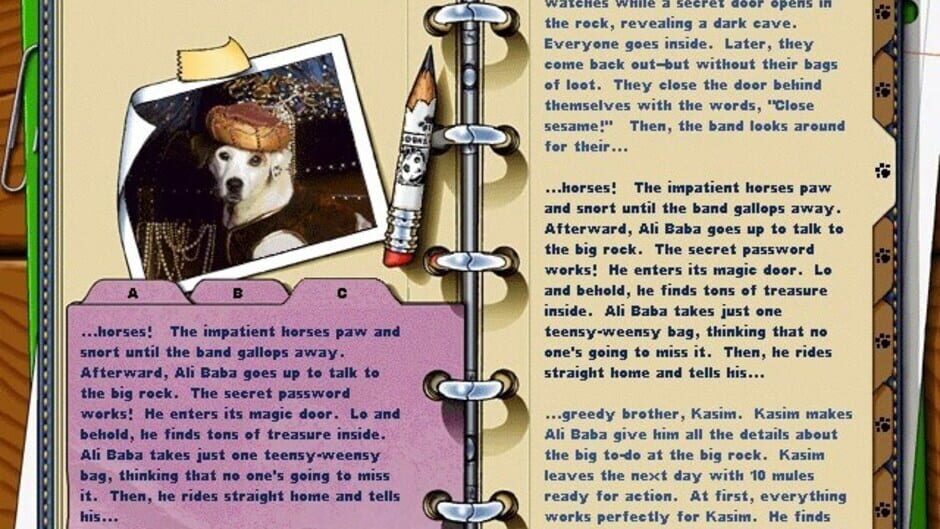 Screenshot for Wishbone: Activity Zone