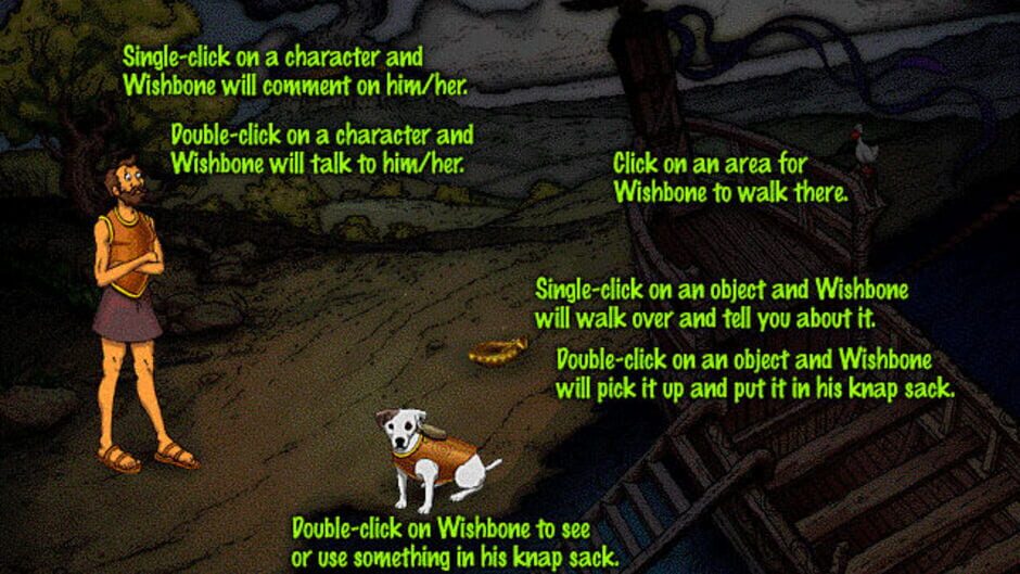 Screenshot for Wishbone and the Amazing Odyssey