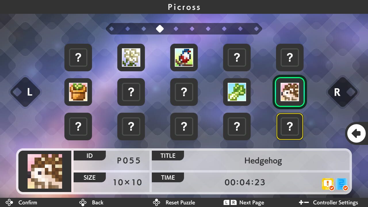 Screenshot for Picross S8