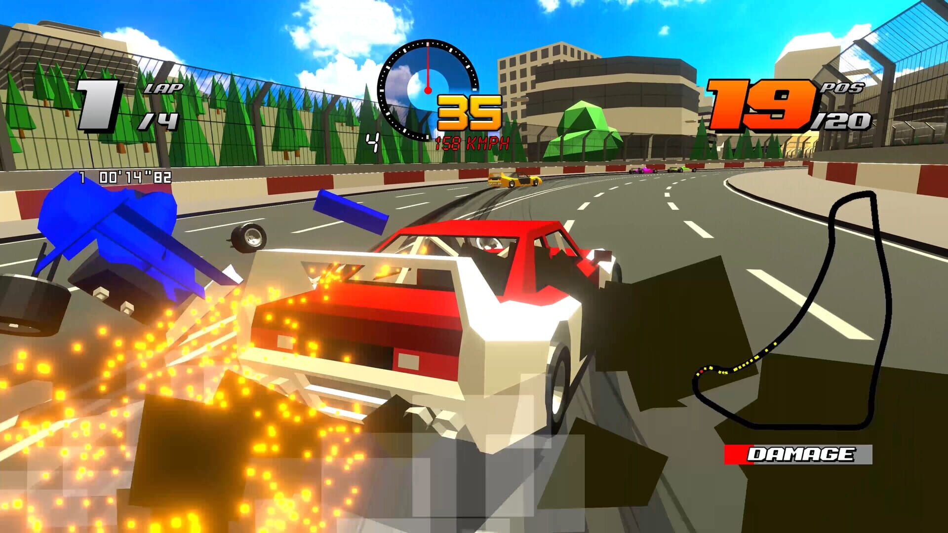 Screenshot for Formula Retro Racing: World Tour