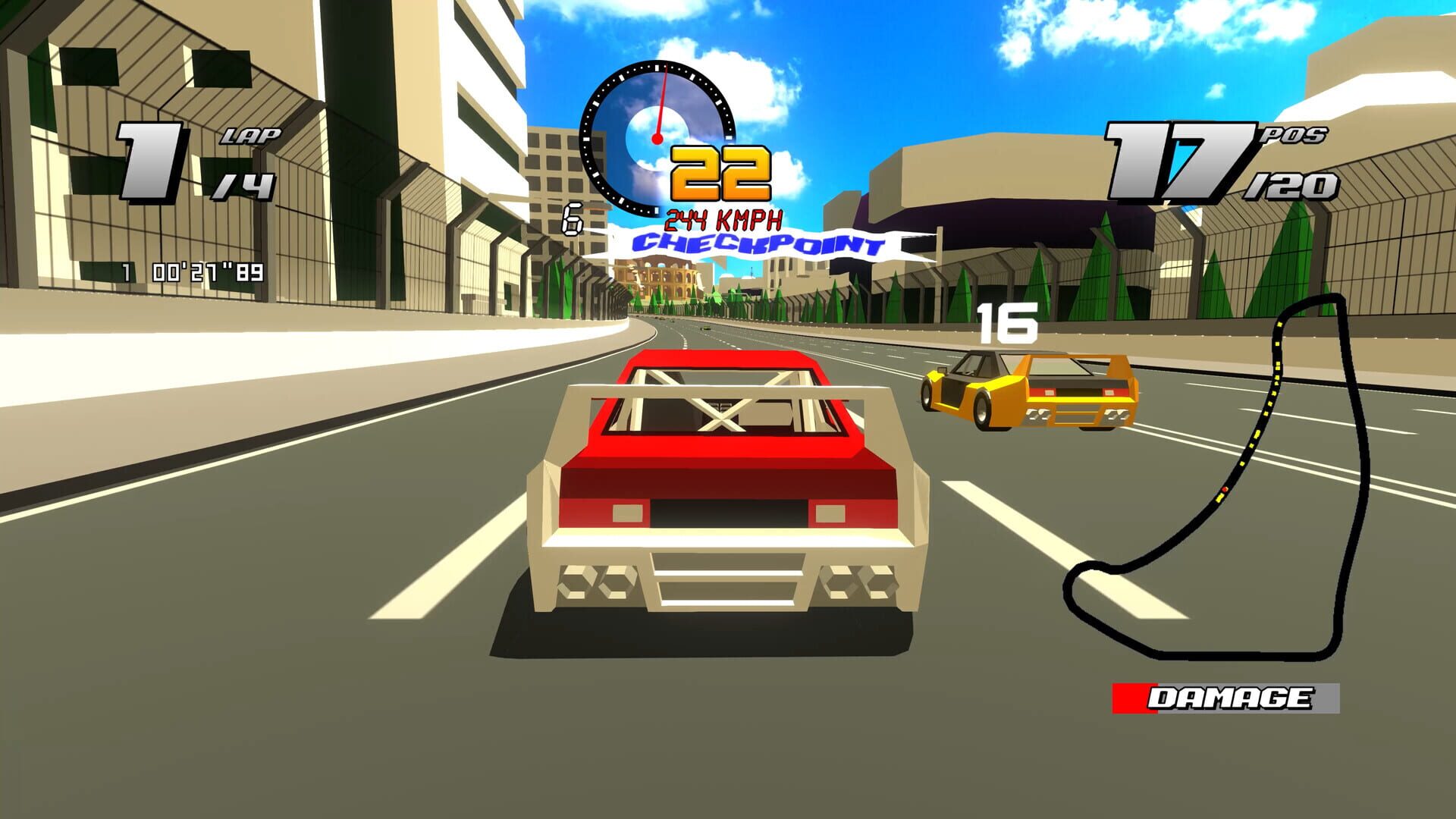 Screenshot for Formula Retro Racing: World Tour