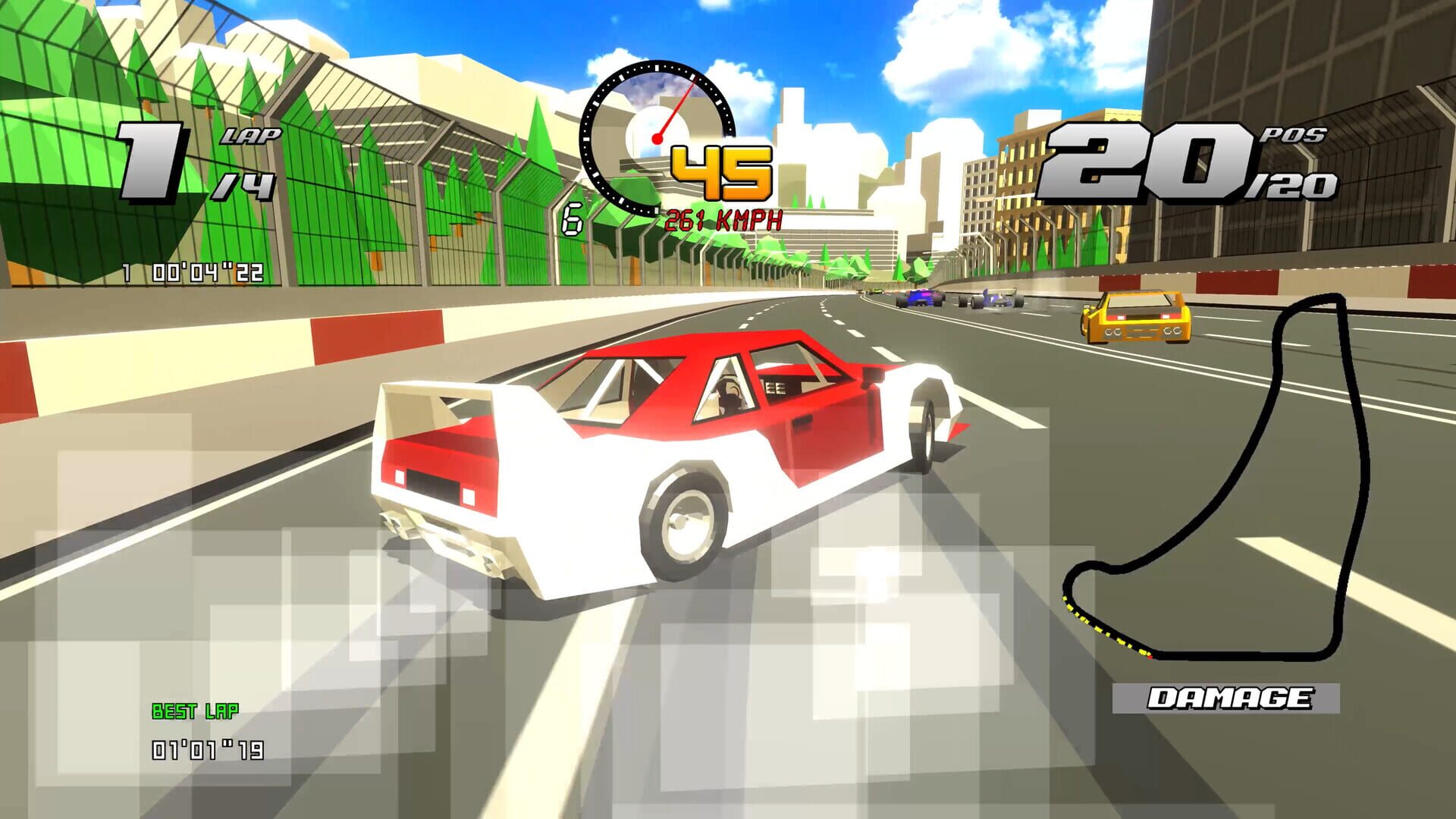 Screenshot for Formula Retro Racing: World Tour