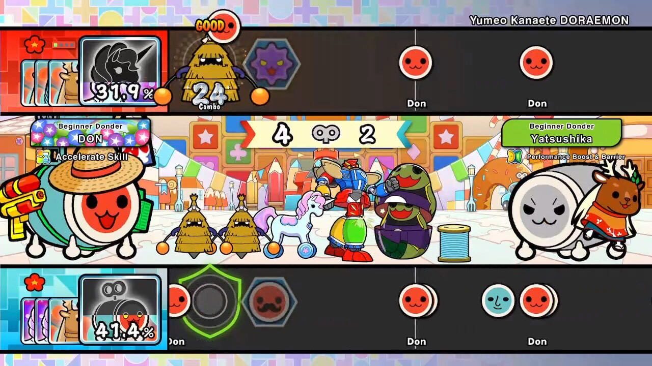 Screenshot for Taiko no Tatsujin: Rhythm Festival