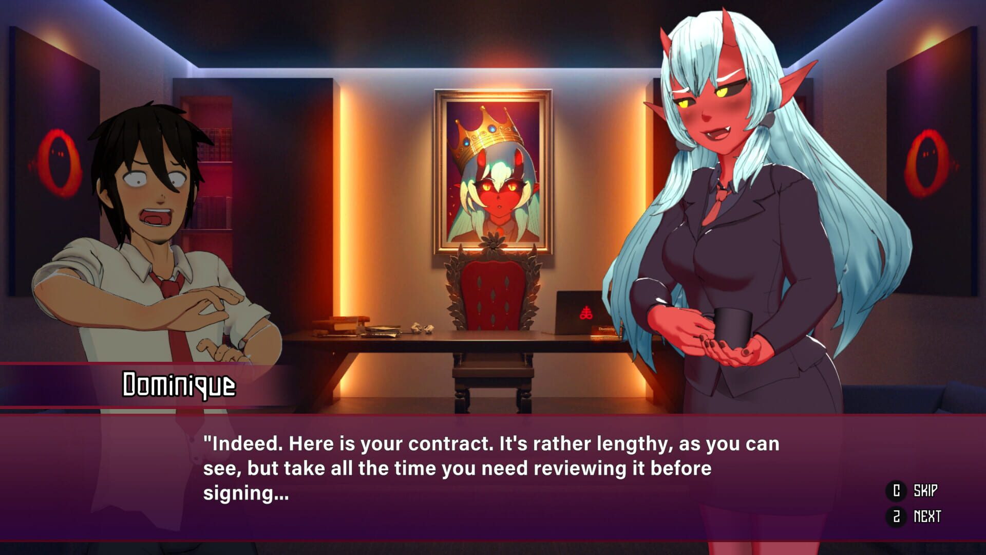 Screenshot for Under Contract
