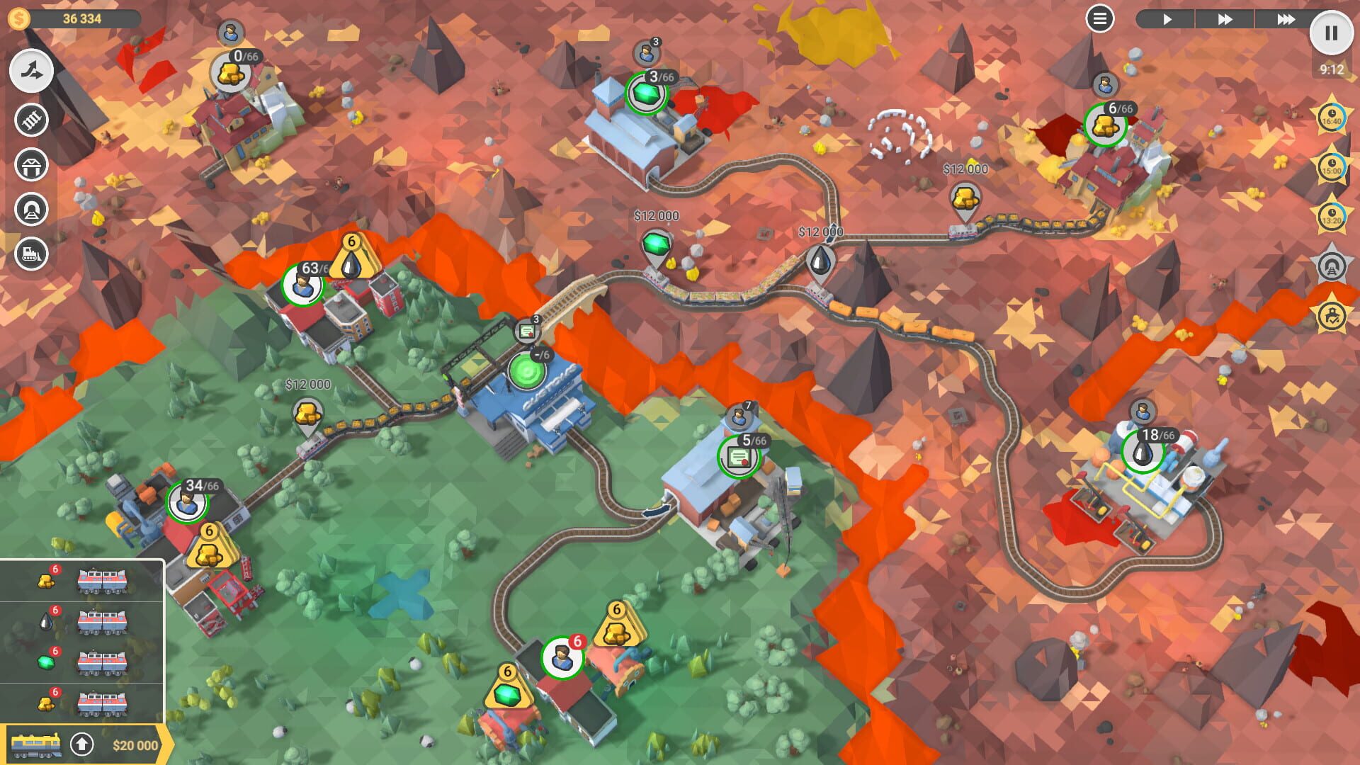 Screenshot for Train Valley 2: Workshop Gems - Ruby