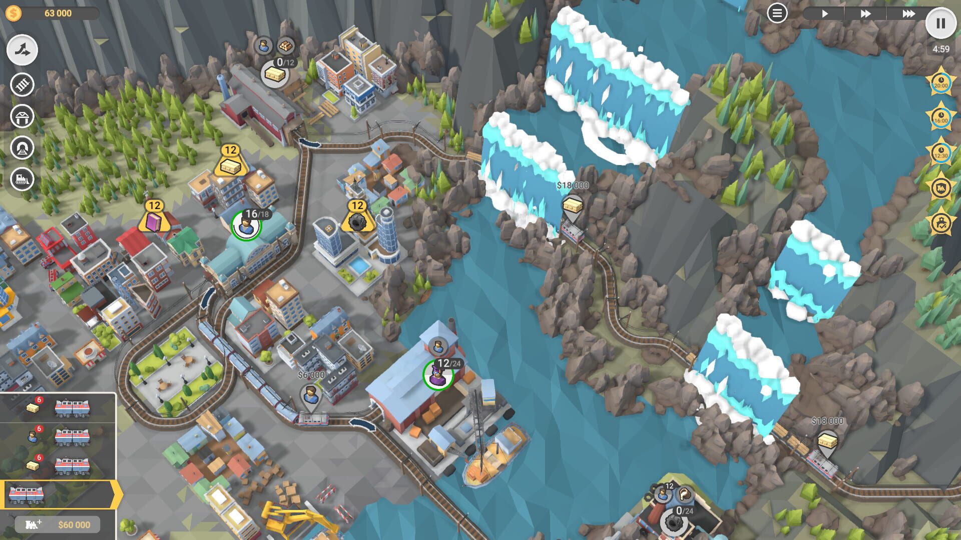 Screenshot for Train Valley 2: Workshop Gems - Ruby