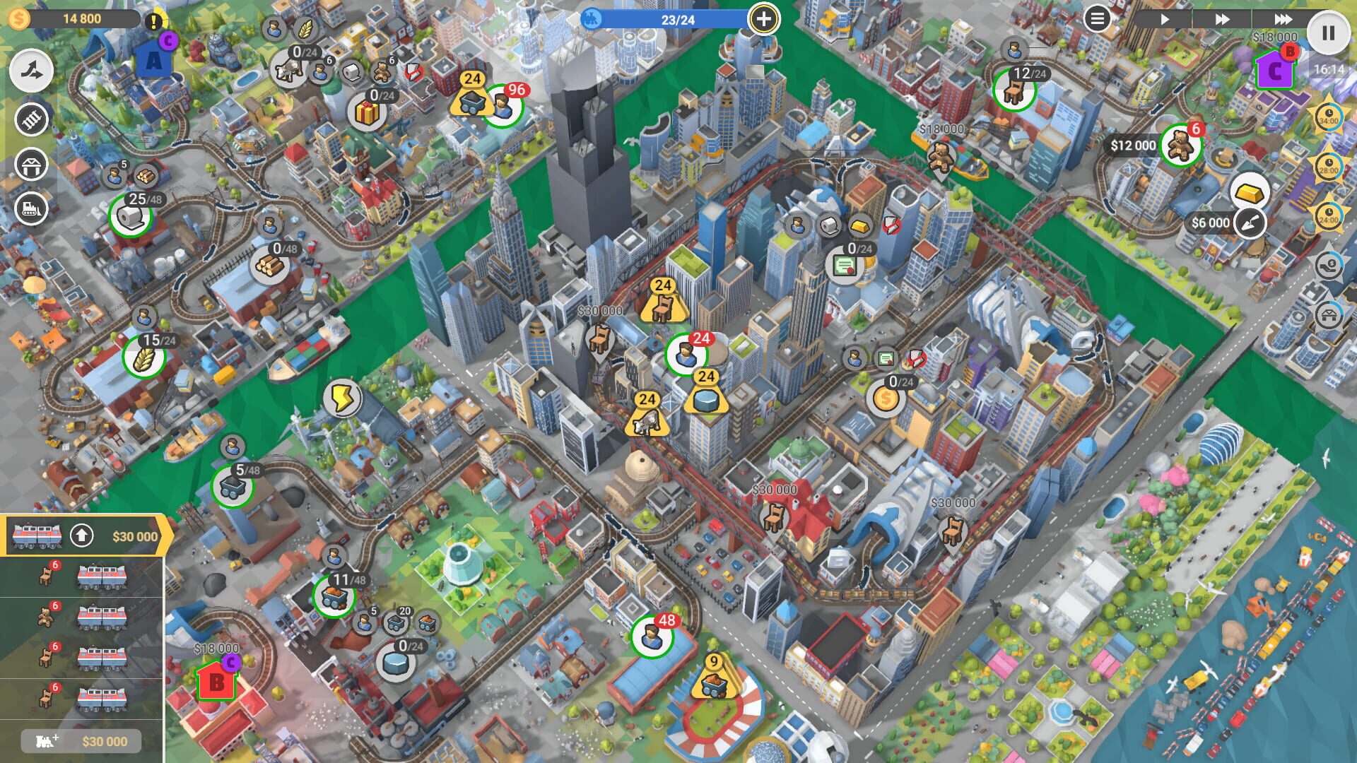 Screenshot for Train Valley 2: Workshop Gems - Ruby