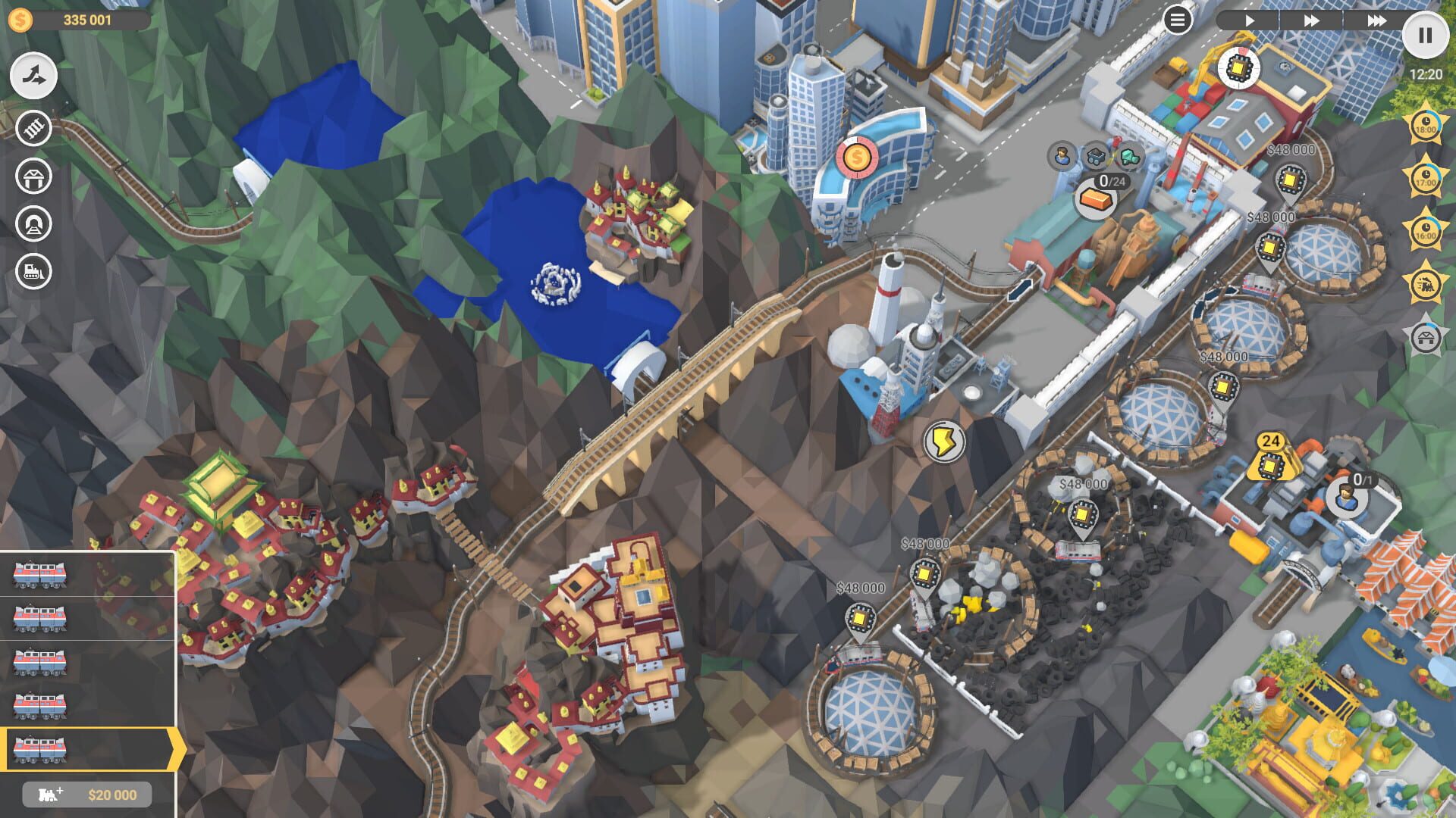 Screenshot for Train Valley 2: Workshop Gems - Ruby