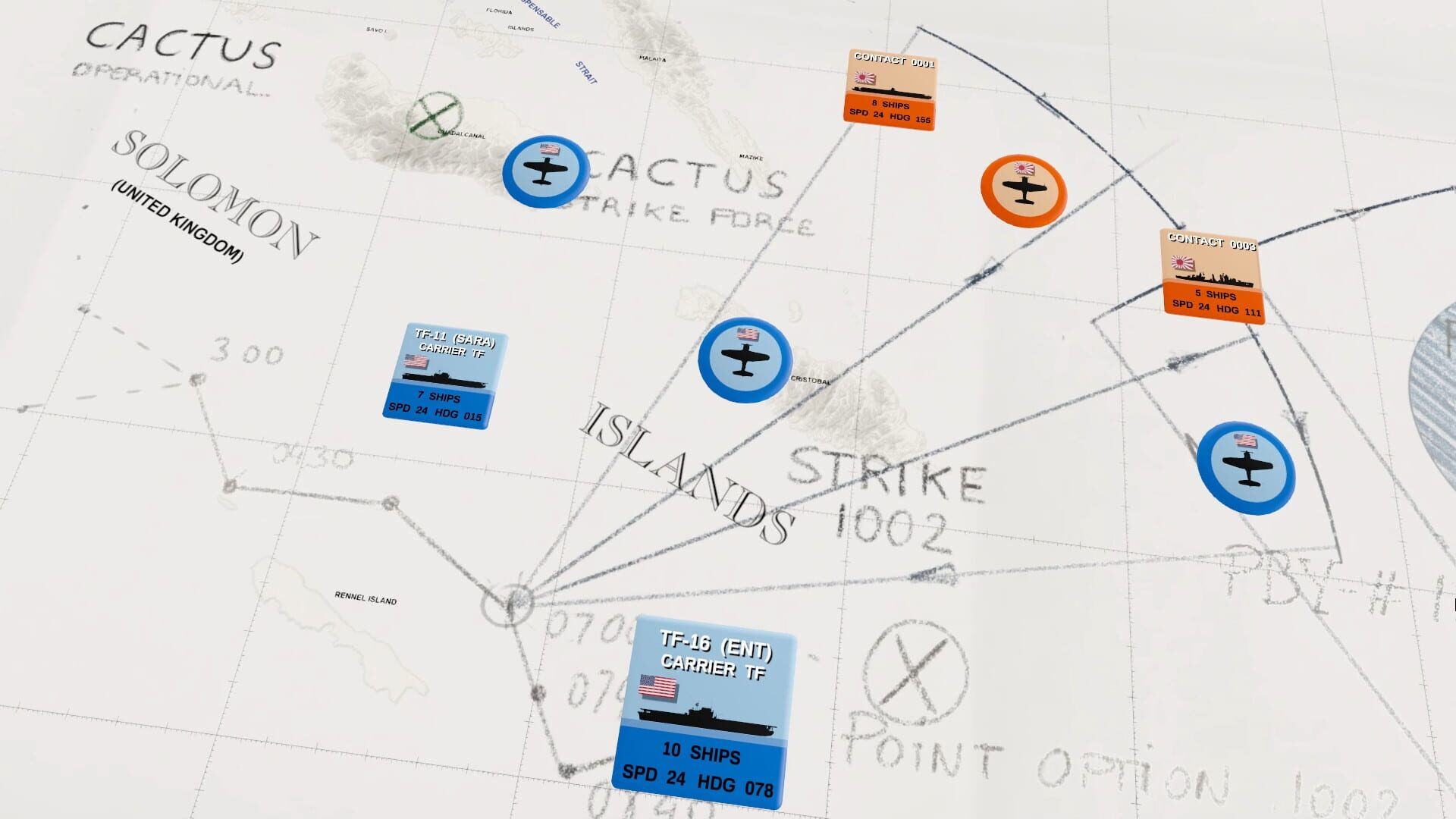 Screenshot for Task Force Admiral: Vol.1 - American Carrier Battles