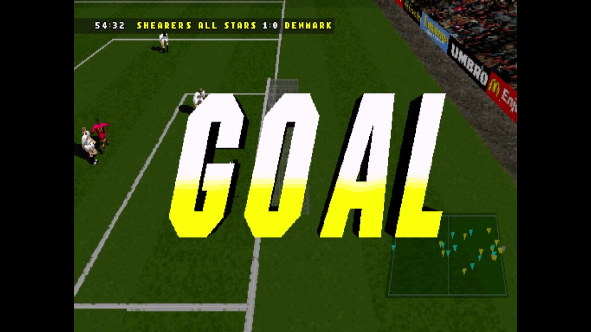 Screenshot for Actua Soccer 2