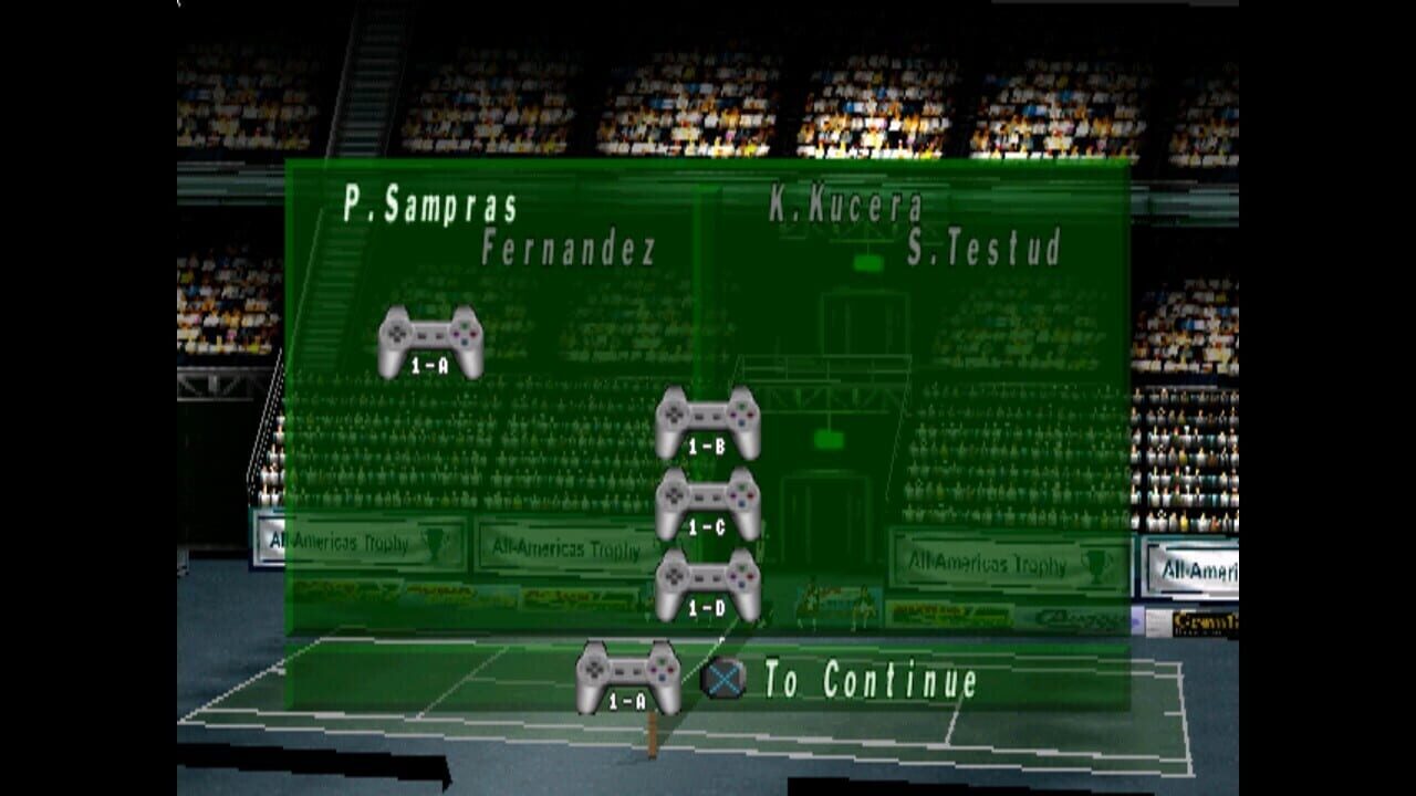 Screenshot for Actua Tennis