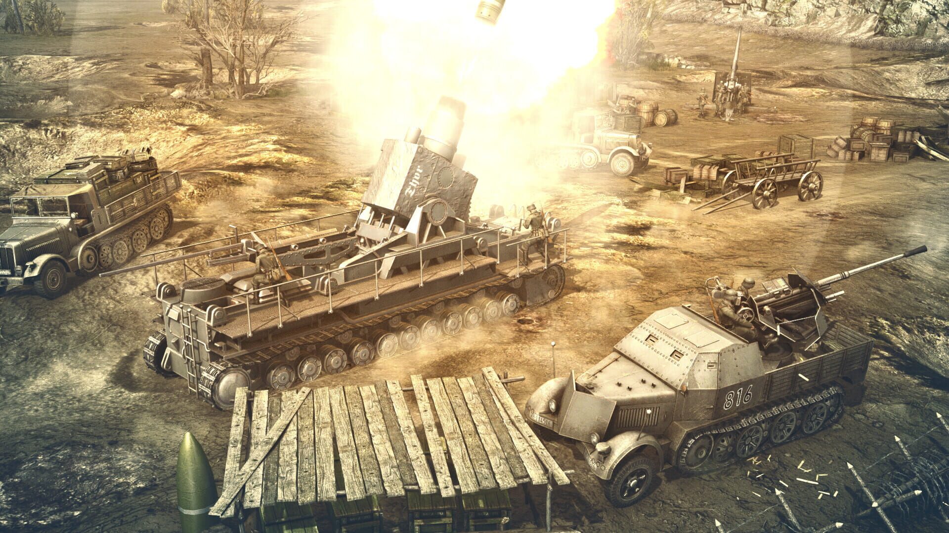 Screenshot for Call to Arms: Gates of Hell - Scorched Earth