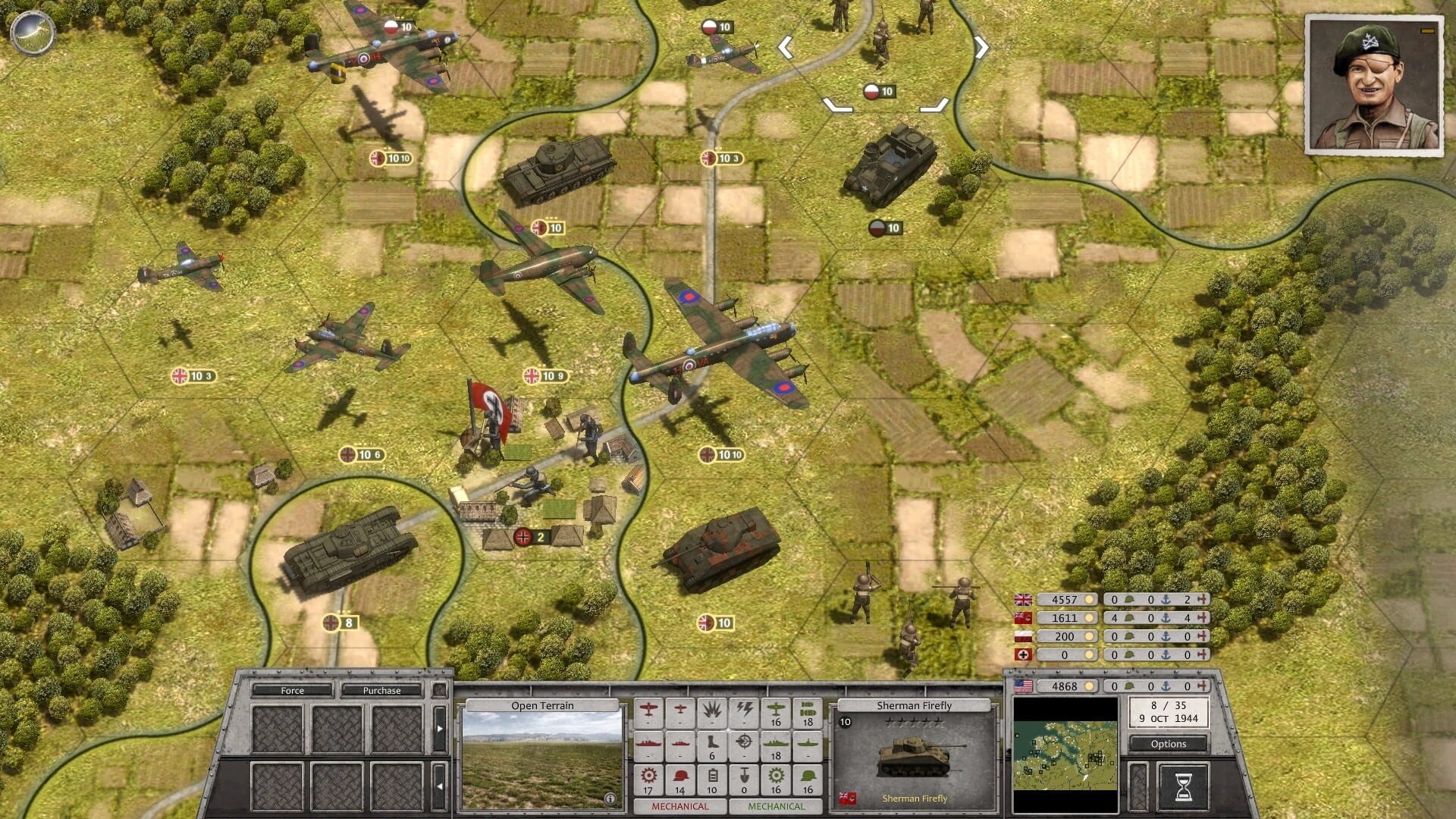 Screenshot for Order of Battle: World War II - Order of Battle: Allies Victorious