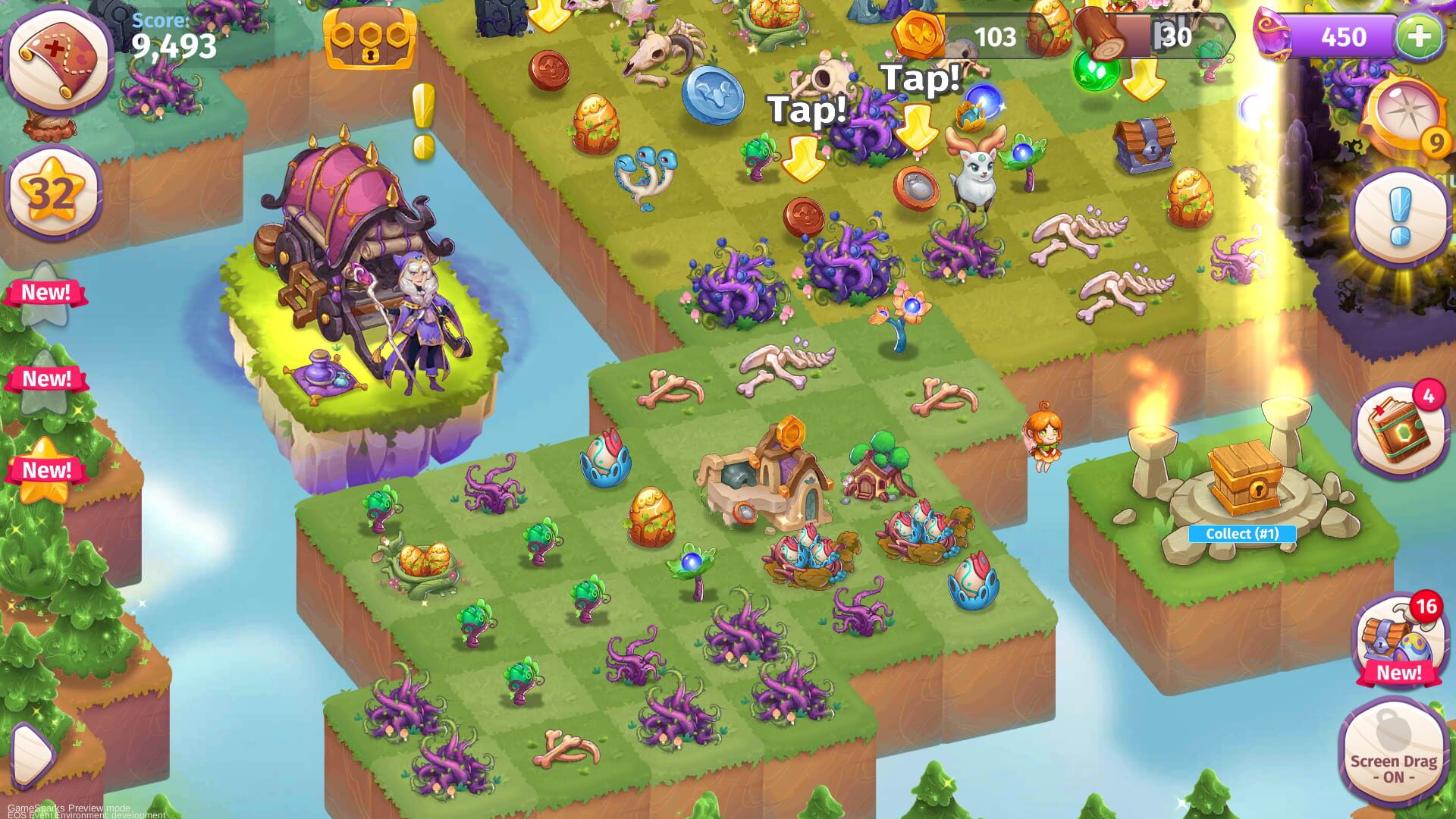 Screenshot for Merge Magic!