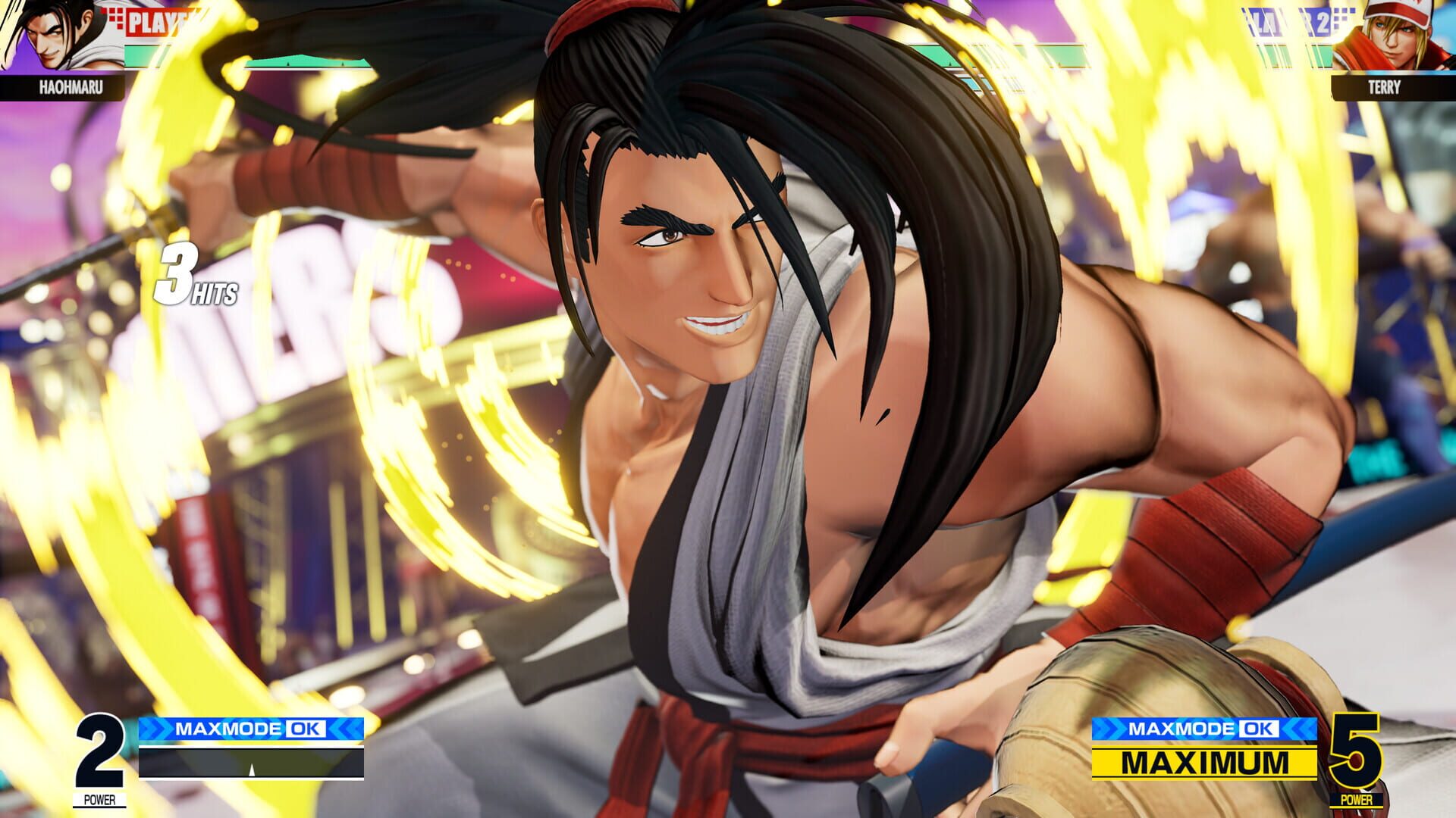 Screenshot for The King of Fighters XV: Team Samurai