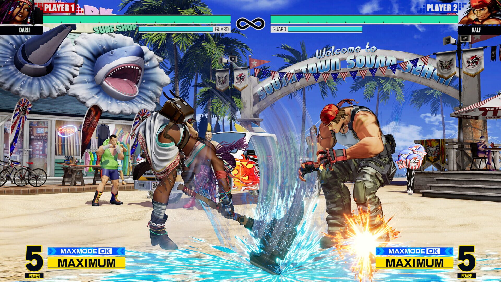 Screenshot for The King of Fighters XV: Team Samurai