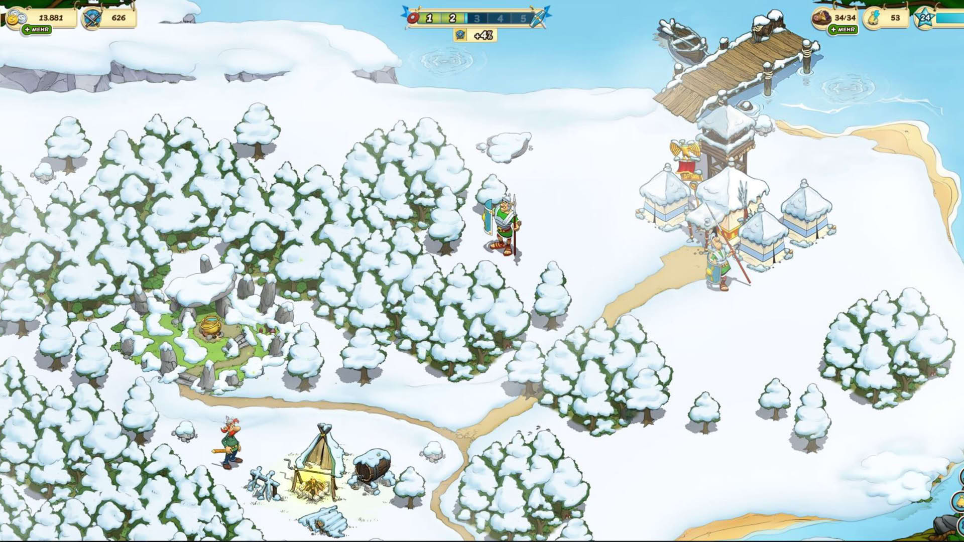 Screenshot for Asterix & Friends