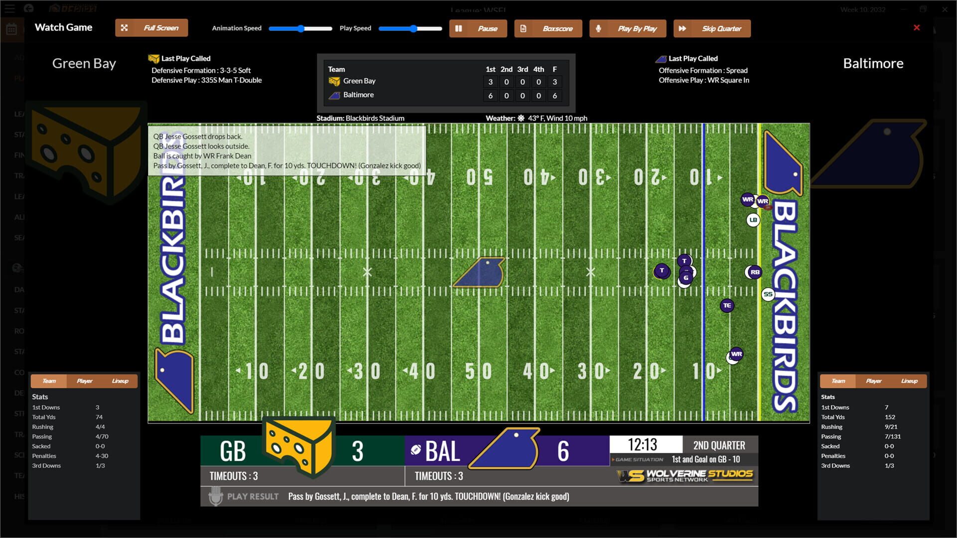Screenshot for Draft Day Sports: Pro Football 2023