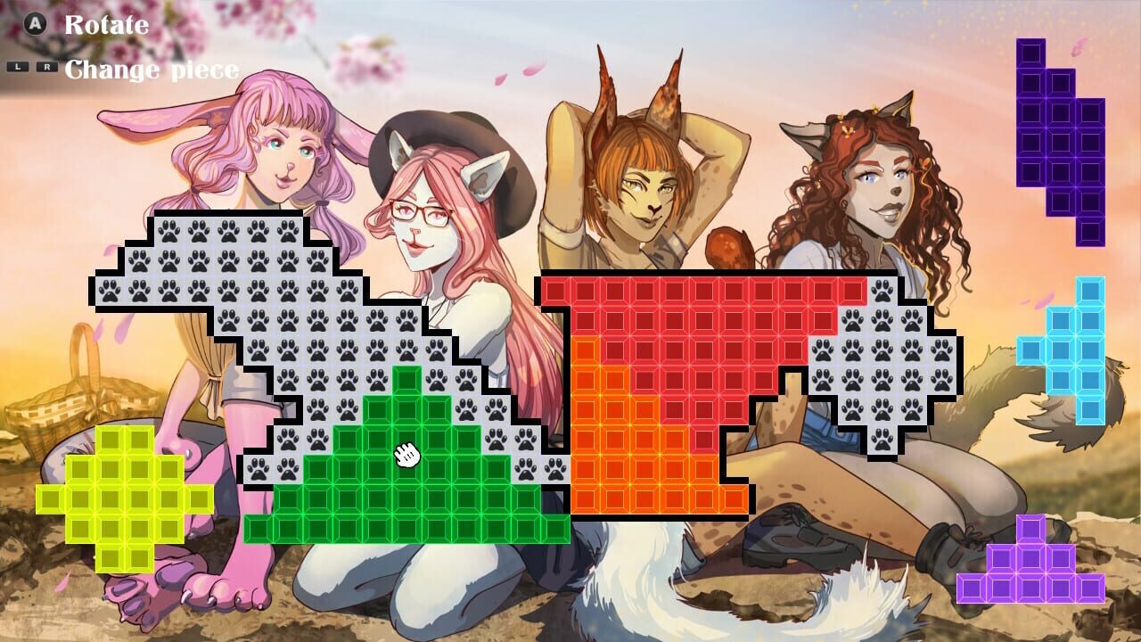 Screenshot for Furry Hentai Tangram