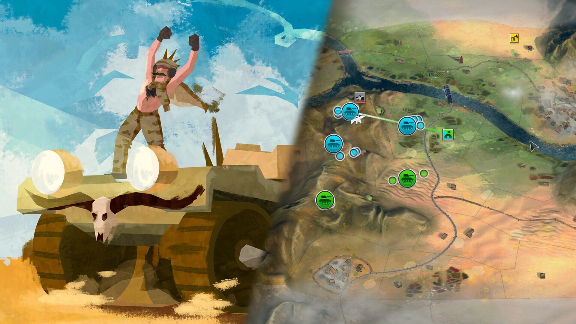 Screenshot for Rebel Inc: Escalation - Sand & Secrets