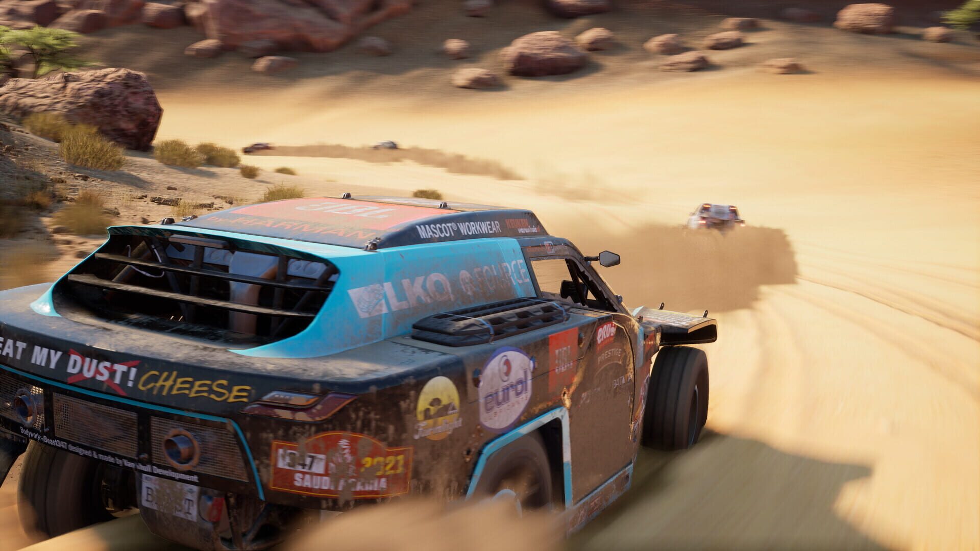 Screenshot for Dakar Desert Rally: Audi RS Q e-tron Hybrid Car